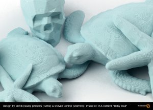 Tisková struna Fillamentum PLA Extrafill baby blue 1,75mm - 3D filament baby blue (4)