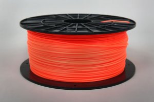Filament PM tiskový materiál PLA fluorescenční oranžová 1,75mm - 3D filament fluorescence orange (1)
