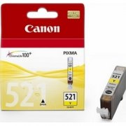 CANON inkoustová cartridge CLI 521 Y originální žlutá