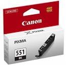 CANON inkoustová cartridge CLI 551 BK originální černá (1)