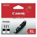 CANON inkoustová cartridge CLI 551 BK XL originální černá (1)