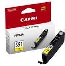 CANON inkoustová cartridge CLI 551 Y originální žlutá