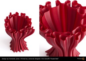 Tisková struna Fillamentum PLA Extrafill purple red 1,75mm - 3D filament purple red (2)