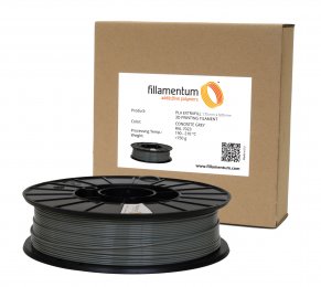Tisková struna Fillamentum PLA Extrafill šedá 1,75mm - 3D filament concrete grey (1)