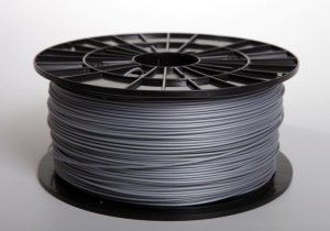 Filament PM tiskový materiál ABS stříbrná 1,75mm - 3D filament silver (1)