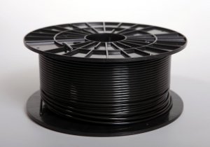 Filament PM tiskový materiál PLA černá 1,75mm - 3D filament black (1)