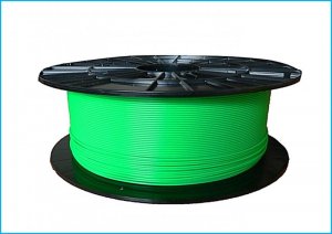 Filament PM tiskový materiál PLA fluorescenční zelená 1,75mm - 3D filament fluorescent green (1)