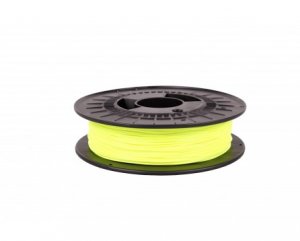 Filament PM tiskový materiál TPE 32 fluorescenční žlutá 1,75mm - 3D filament fluorescent yellow (1)
