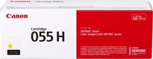 Canon vysokokapacitní originální cartridge 055H žlutá (3017C002) (1)