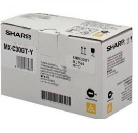 SHARP toner žlutý MX-C30GTY (1)