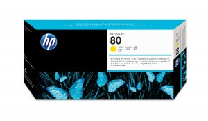 HP C4823A , tisková hlava žlutá - originální (po expiraci) (1)